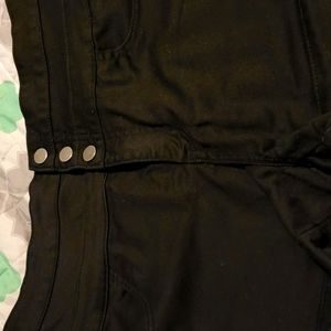 Blackheart dark wash Blue High-Rise Button fly short NWoT Size 13